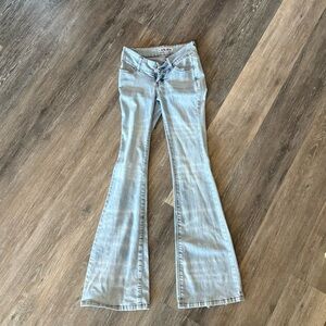 Iamgia low-rise flair jeans